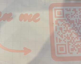 Sticker QR code en vinyle personnalisé | Entreprises, Réseaux sociaux, Wi-Fi