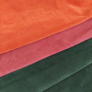 High Quality Soft SUEDE Leather, Cow Split Velour Suede, Genuine Natural Calf Sued Leather Pieces, Sheets, Panels For Leather Works, Garment