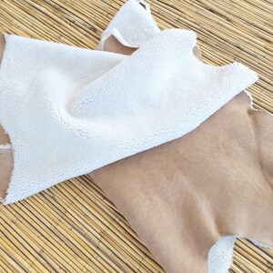 Merino Sheepskin Hide - Stone Color - Upholstery, Rug, Jackets