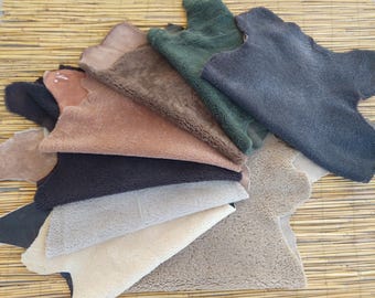 Lockiges Merino Schaffell Fell: Natürlicher Polster Teppich, Weiche Stuhl Unterlage