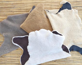 Lockiges Merino Schaffell Fell: Weiche Polsterung, Garment Shearling (2,5 m²)