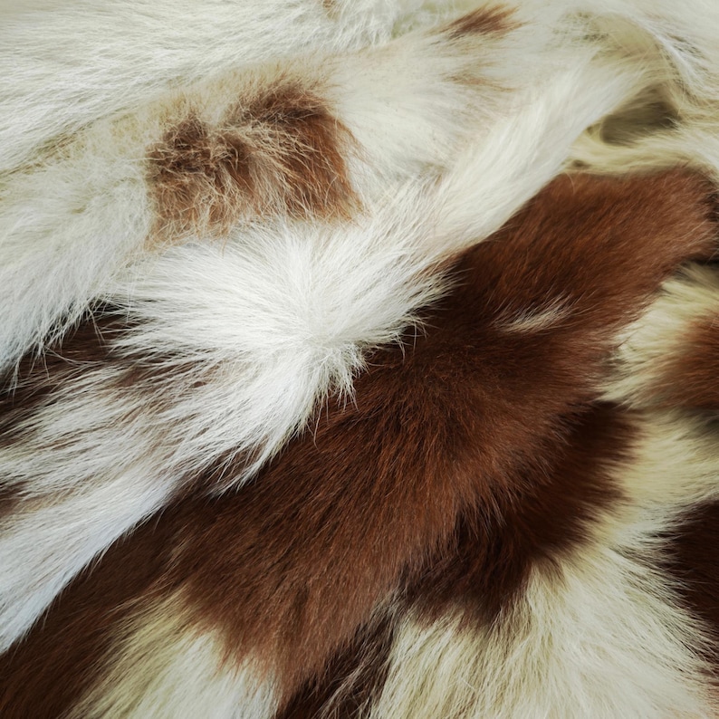 Genuine Sheepskin Throw Rug - Silky Soft Lambskin Hide image 16
