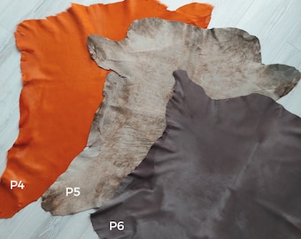 Luxury Pony Calfskin Hide: Soft Baby Cavallino Leather for Crafts