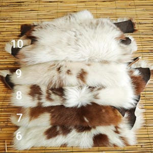 Genuine Sheepskin Throw Rug - Silky Soft Lambskin Hide image 14