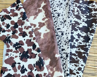 Genuine Hair On Hide Pony Calfskin Leather - Soft & Shiny