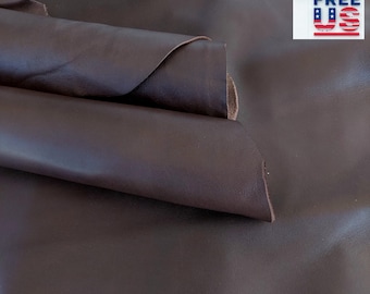 Brown Nappa Lambskin Leather: Soft, Full Grain Sheepskin (1mm / 2.5oz