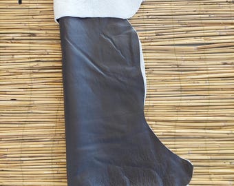 Echtes lockiges Merino Schaffell: Natürlicher Shearling Teppich, Sofaüberwurf