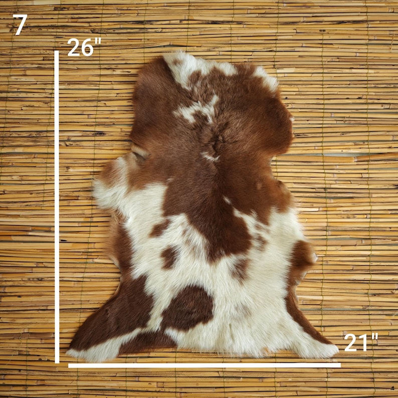Genuine Sheepskin Throw Rug - Silky Soft Lambskin Hide image 10