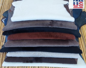 Velvety Soft Luxury Mouton Sheepskin – Genuine Lamb Fur for Home & Fashion