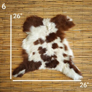 Genuine Sheepskin Throw Rug - Silky Soft Lambskin Hide image 9