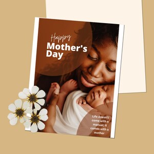 Décoration murale au design simple pour la fête des mères, impression magnifiquement conçue pour les mamans, idée cadeau unique pour une surprise pour la fête des mères