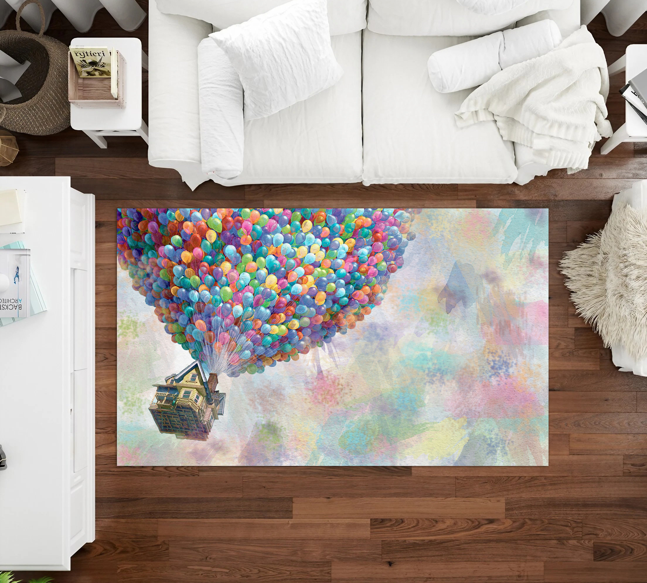 Discover Disney rugs,Balloon Rugs,Movie Up Rugs,Colorful Balloons Rugs,pink disney, Air Balloons rug, Children's Rug,  Indoor Rug,Hallway Carpet