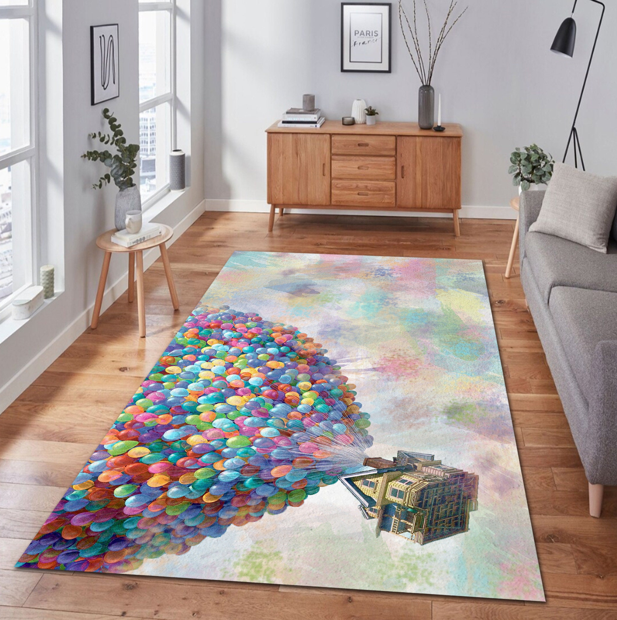 Discover Disney rugs,Balloon Rugs,Movie Up Rugs,Colorful Balloons Rugs,pink disney, Air Balloons rug, Children's Rug,  Indoor Rug,Hallway Carpet