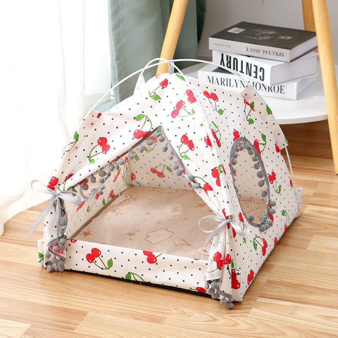 Katzenschlafsack Winter - Flauschiger Pet Bed Cave Für Katzen & Kleine Hunde