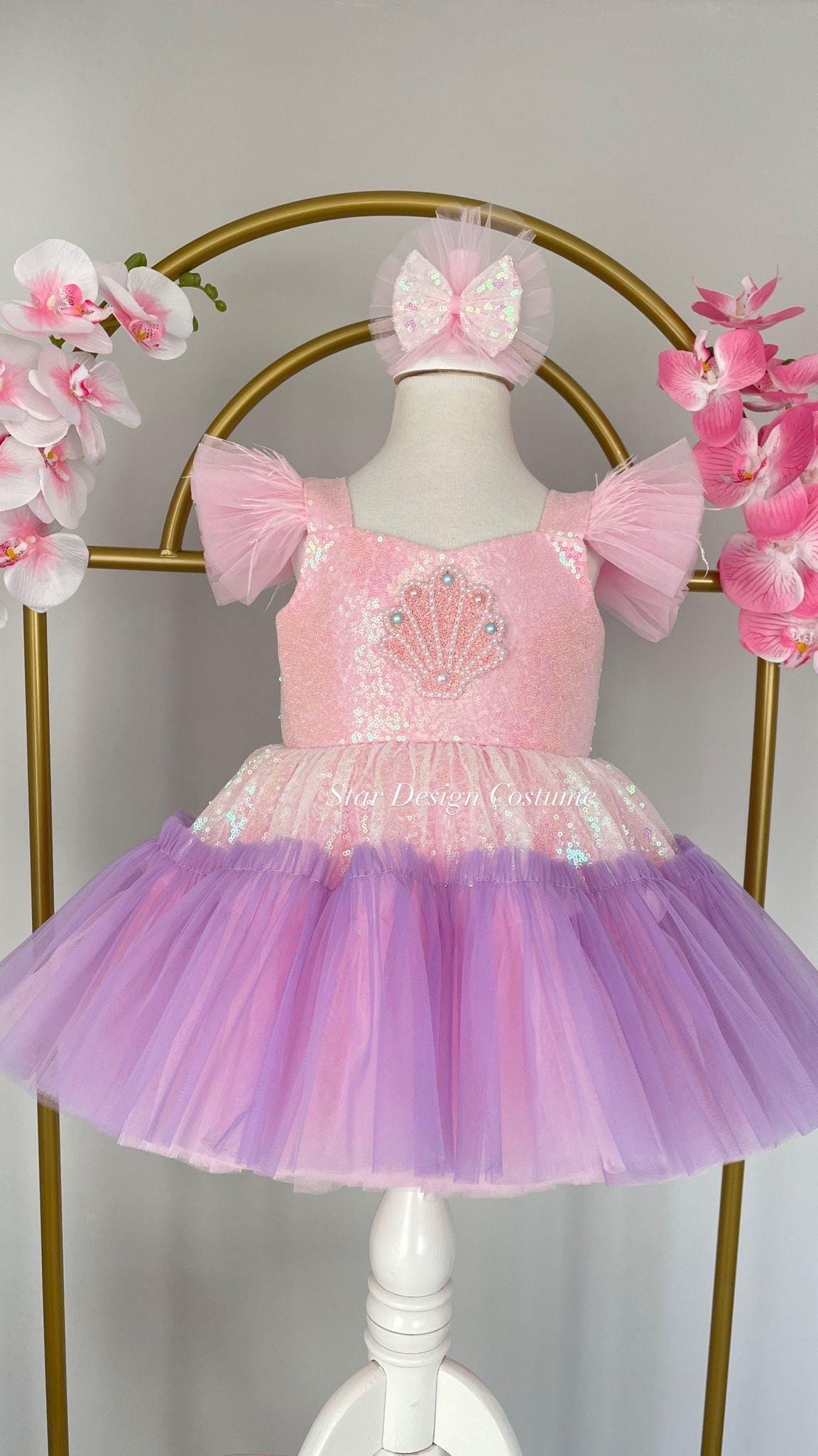 Peppa Pig Blue and Pink Mermaid Summer Dress main image 0
