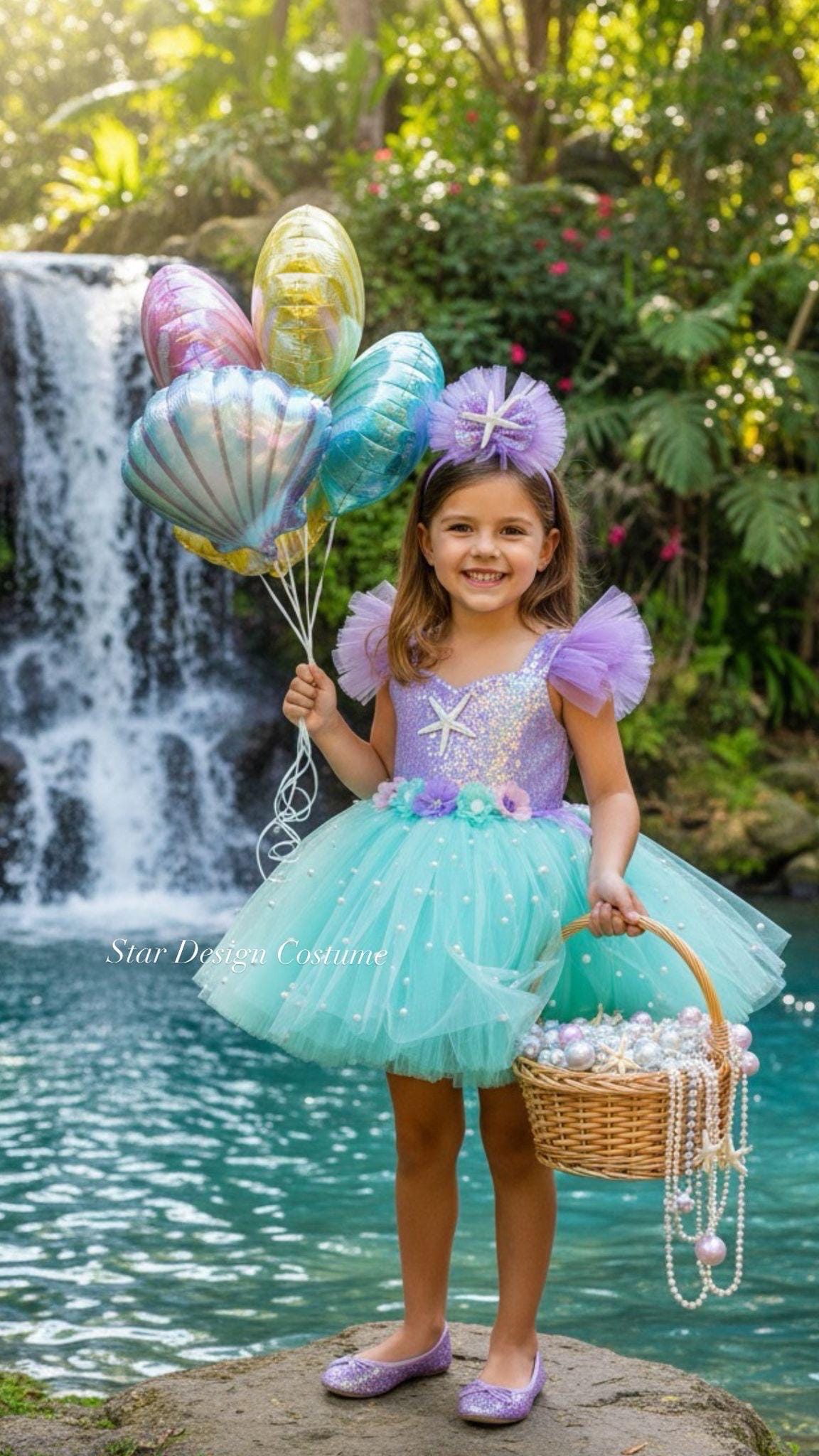 Ariel Purple Dress - Etsy