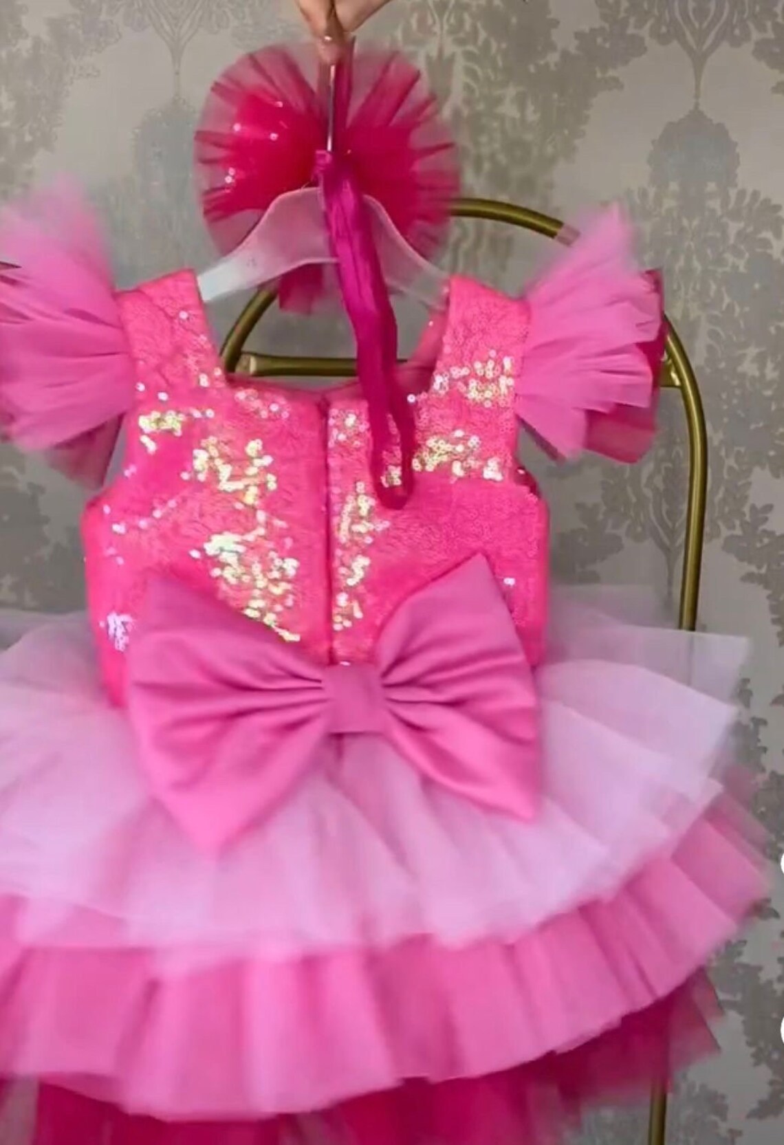 Birthday Tutu Dress/birthday Outfit/girl's Birthday Dress/photoshoot