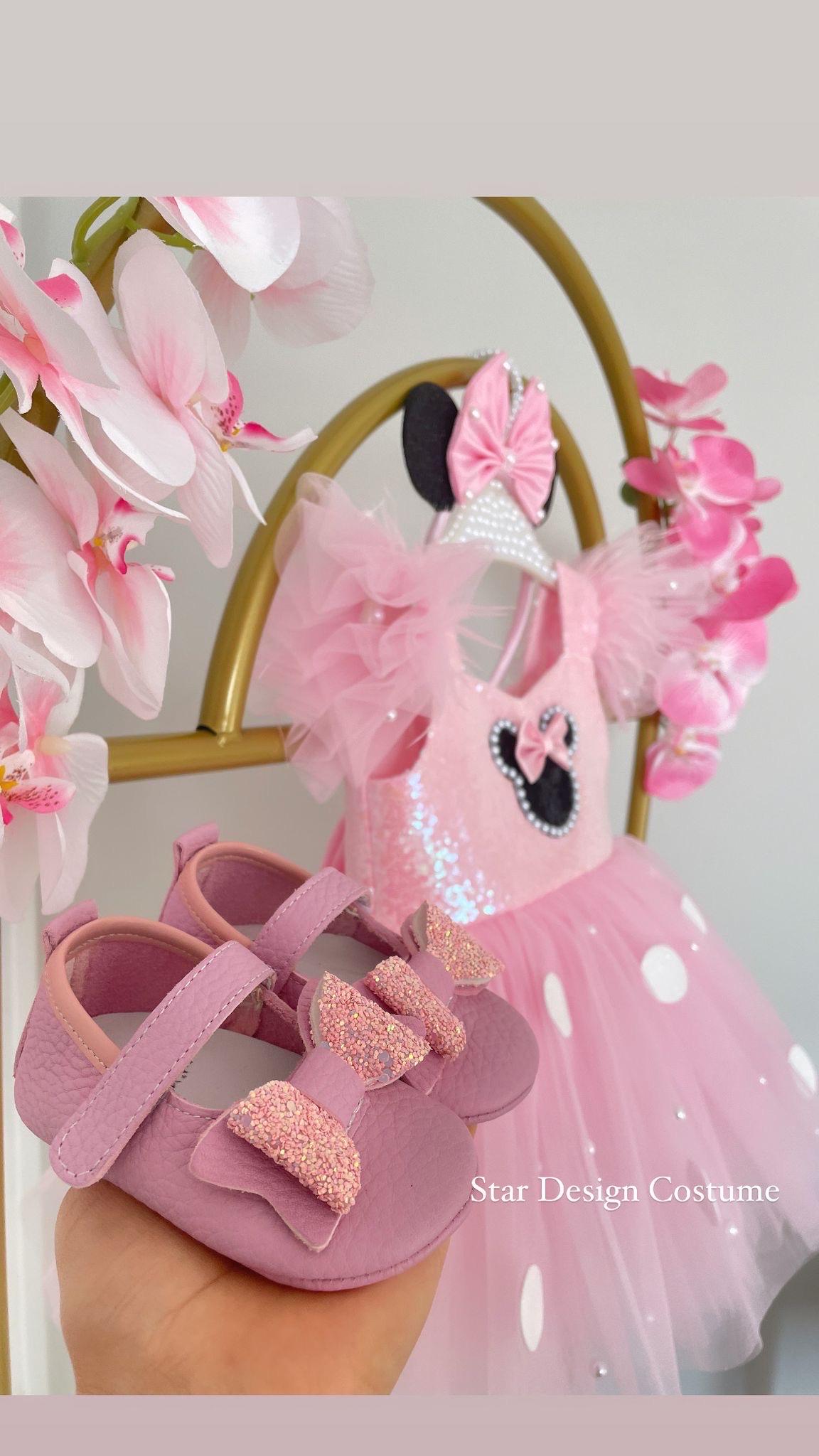strapless open back dress Pink Dress for Toddler Girl | Premium Quality main image 1