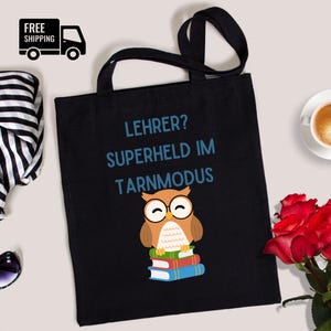 Jute bag for teachers - Gift idea for teachers - Best teachers - Teacher gift bag - Sustainable cotton bag - Teacher? Superhero