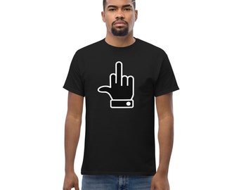 T-shirt drôle, T-shirt doigt, Cadeau homme drôle, Cadeaux père, T-shirt drôle doigt doigt, Cadeaux fête des pères Mère