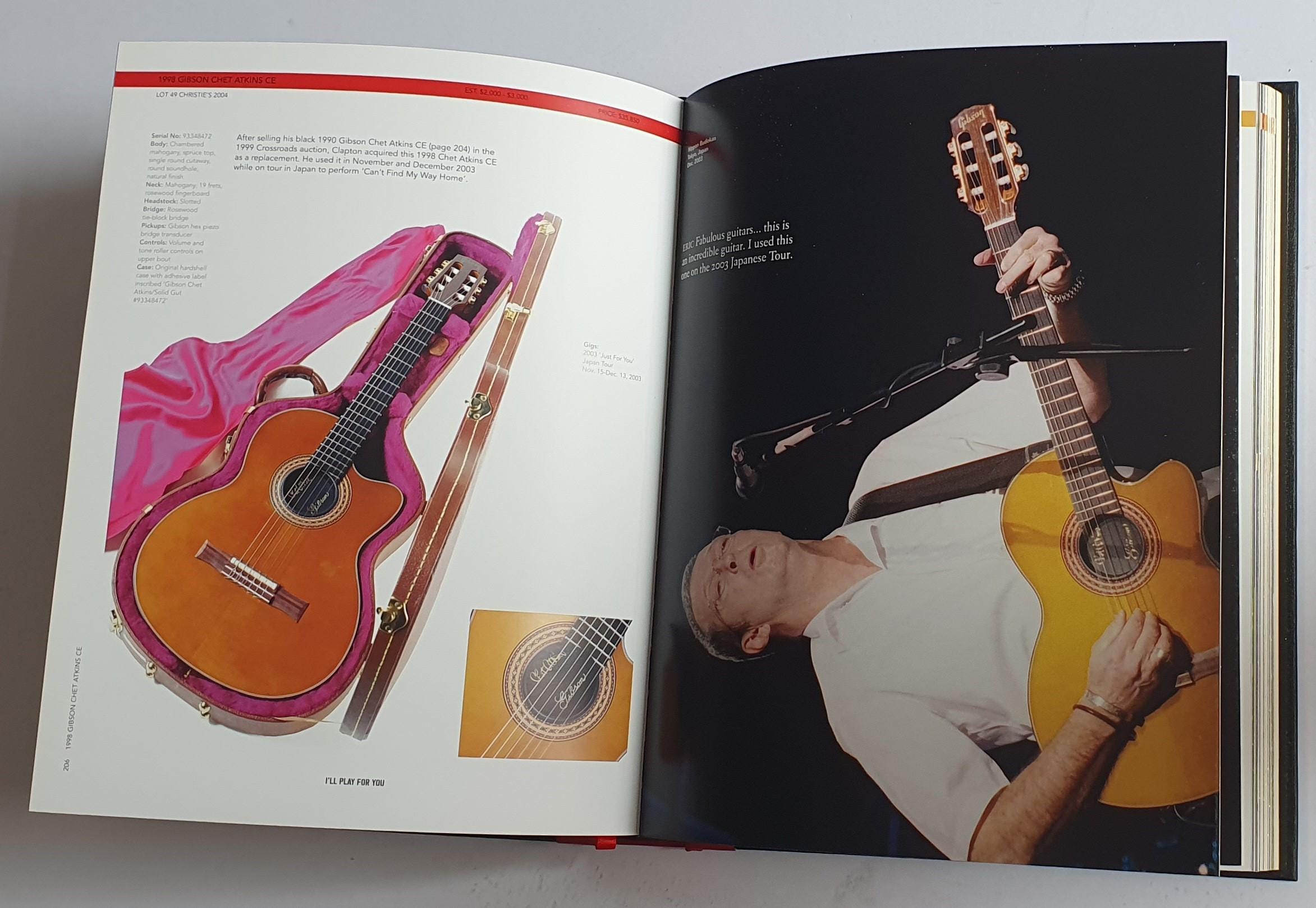 r*-様 ERIC CLAPTON SIX-STRING STORIES Trade Edition of Six-String Stories by Eric Clapton Now