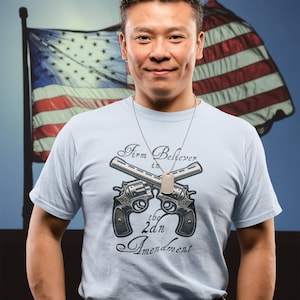 2nd Amendment T-Shirt: Pro-Gun Rights, American Freedom