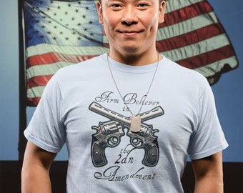 Maglietta del Secondo Emendamento: Pro-Gun Rights, American Freedom