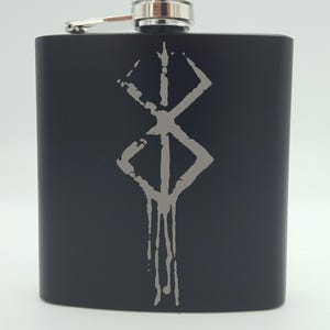 Berserk Brand Of Sacrifice, 6oz Hip Flask