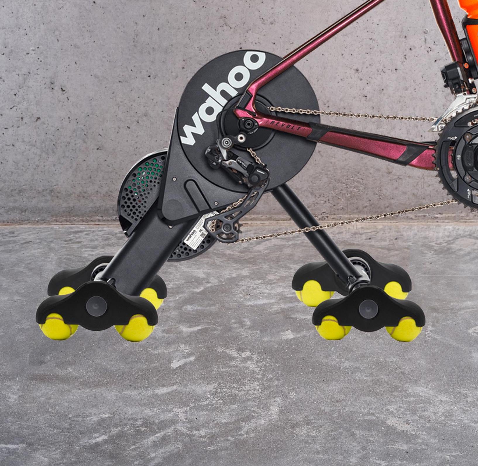 Rocker Feet | Tennis Ball Feet for Wahoo Kickr Core Bike Rocker Feet | Tennis Ball Feet for Wahoo Kickr Core Bike