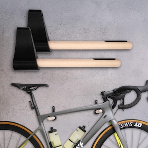 Fietswandhouder, minimalistische wandhouder voor racefietsen | 3D-geprinte fietsendrager voor pijnkamer en woonkamer | Fiets Muurbevestiging