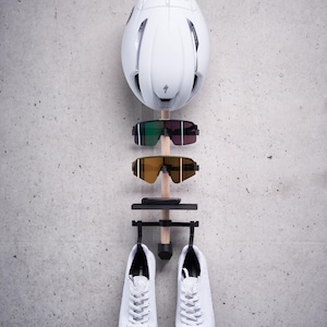 Bike Gear Rack, 3D Printing Technology, Wall Mount for Helmet ...