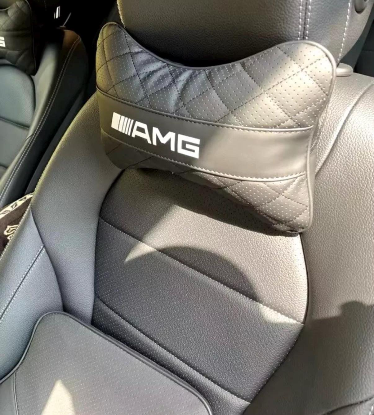 自動車 Mercedes-Benz AMG 純正 カーフレザークッション
