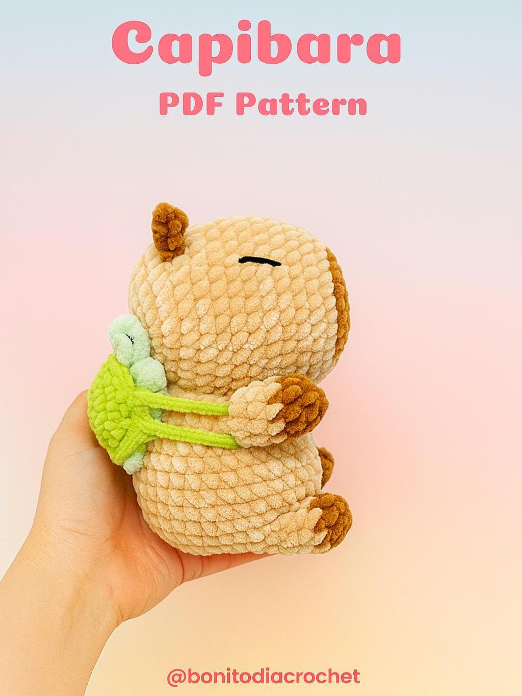 カピバラのあみぐるみ - Etsy 日本