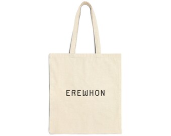 Erewhon, Cotton Canvas Tote Bag, Los Angeles, Hollywood