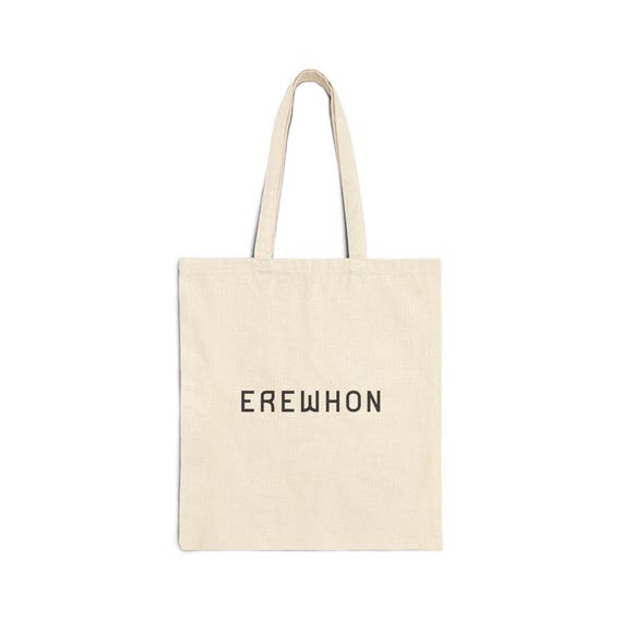 Erewhon, Cotton Canvas Tote Bag, Los Angeles, Hollywood