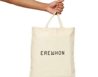 EREWHON トートバッグ ナチュラルカラー Erewhon, Cotton Canvas Tote Bag, Los Angeles, Hollywood