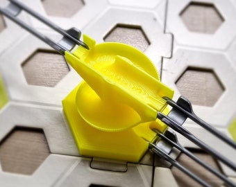 Helix Slide - Gravitrax®-compatibele 3D-geprinte extensie voor knikkerbaan