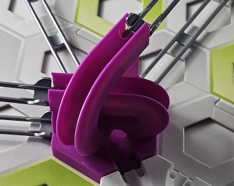 Gravity Hub - Gravitrax®-compatibele 3D-geprinte extensie voor knikkerbanen