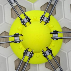 Flygande tefat - Gravitrax®-kompatibel 3D-utskriven förlängning för kulbana