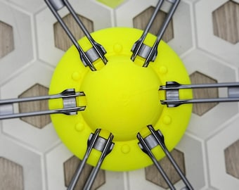Flying Saucer - Gravitrax®-compatibele 3D-geprinte extensie voor knikkerbaan