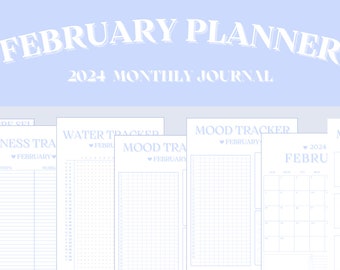 February Journal Template
