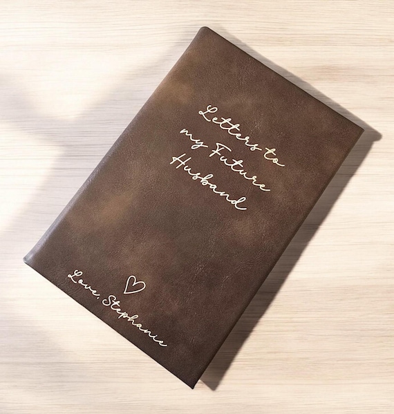 Letters to my Future Husband Journal, Personalized Journal for Love Letters, Husband Keepsake Gift, Future Spouse, Love Letters from Wife