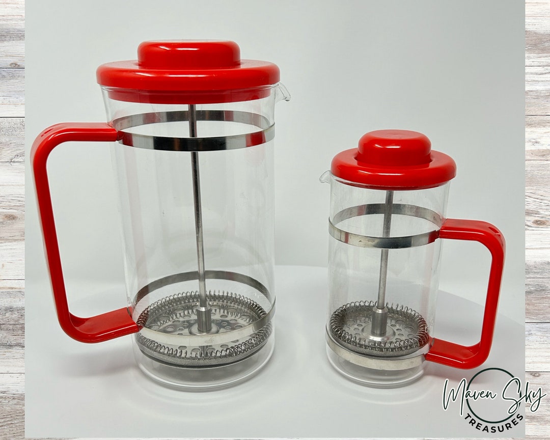 Vintage Bodum Coffee Press, Bodum Coffee Pot, Vintage Coffee Maker, 1970's Coffee Press, French