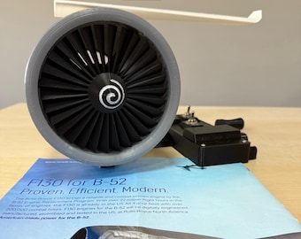 ジェットエンジン、ターボファンブレード、装飾、飛行機のモーター