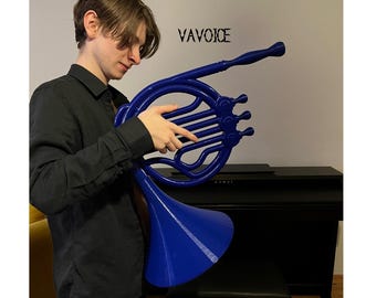 Trompa francesa azul - Himym - Regalo de boda romántico - Regalo de compromiso - Accesorio para pedida de mano