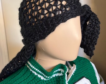 Laine satinée durag bernat au crochet