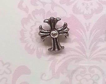 NEW Kid's/Baby Cross Earrings, Sterling Silver, Boxed, CHERISHED MOMENTS