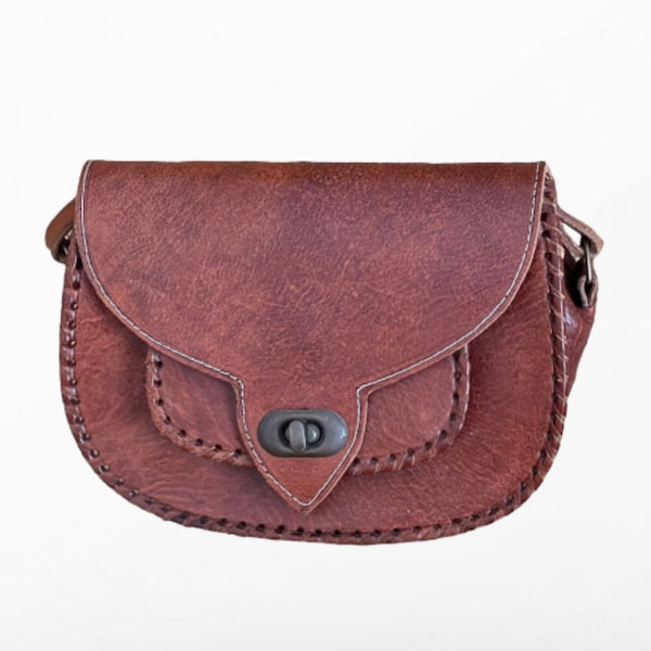 Leder Handtasche - Leder Tasche - Bag - Bodybag - Backpack - Handmade