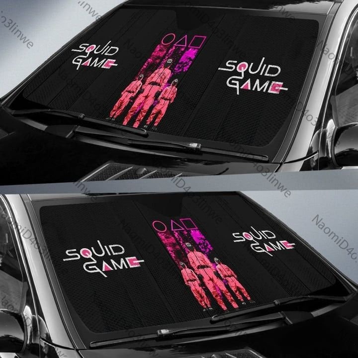 Squid Cosplay Movie Car Sunshade