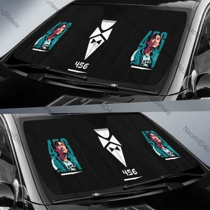 Squid Cosplay Movie Car Sunshade Player Sun Shade